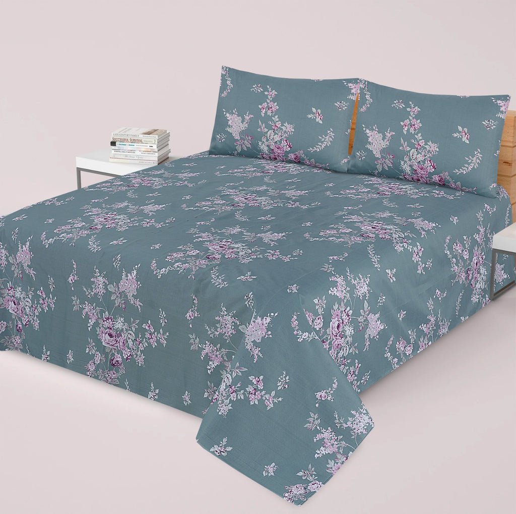 3pcs Floral Bedsheet